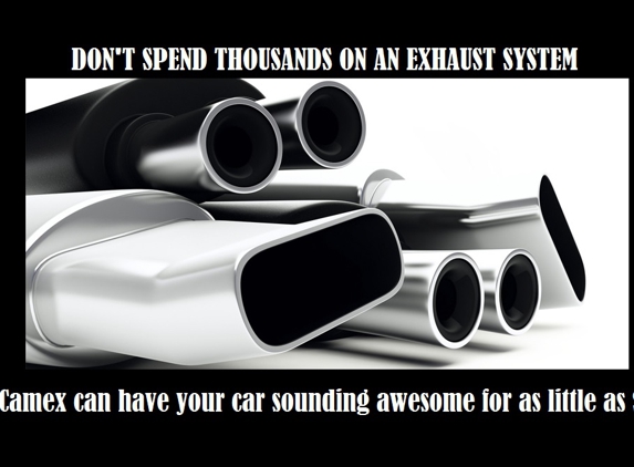 Camex Autocare - Campbelltown, NSW. Camex can have your exhaust sounding awesome for as little as $100