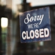 closed business