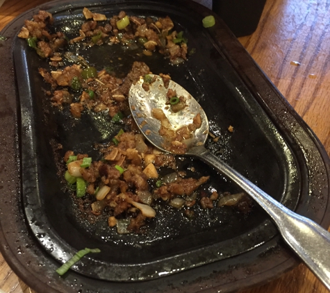 Max's Of Manila - Glendale, CA. Sisig . It's so good I have to take a picture after eating it.