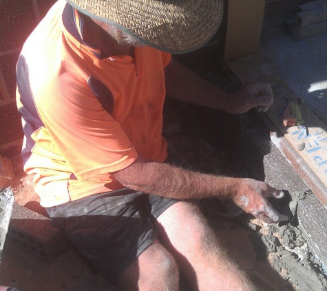 Ben The Brickie. Ben At Work