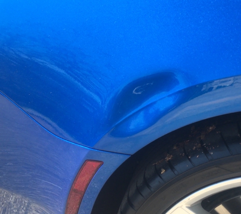 Precision Dent Removal II - Tallahassee, FL. Chevy Camero passenger quarter panel
