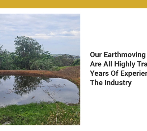 GHR Civil - Meroo Meadow, NSW. Our Earthmoving Contractors Are All Highly Trained With Years Of Experience In The Industry
