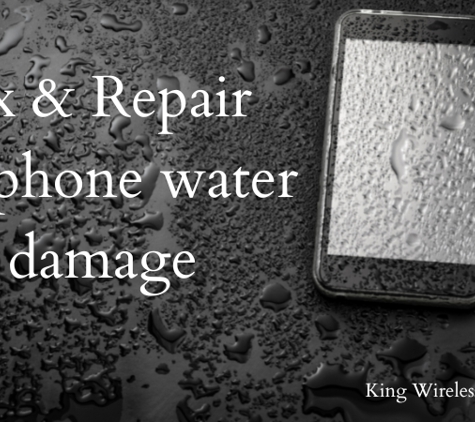 King Wireless & Phone Repair - Humble, TX. Water Damage issue resolved at King Wireless and Repair