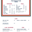 Poindexter Coffee - Beverages