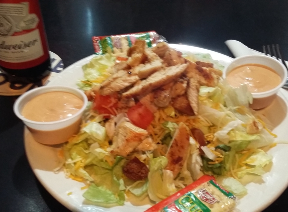 Westside Inn - Moberly, MO. Grilled Chicken Salad