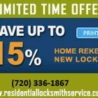 Aurora Locksmith Residential Services