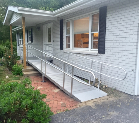 Oakley Services, Home Modification Division - Narragansett, RI. Aluminum Modular Wheelchair Ramps