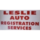 Leslie Auto Registration Services