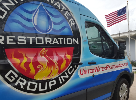 United Water Reconstruction Group Inc. of Tampa - Tampa, FL. Our United Water Restoration Group, Inc. truck at a job site