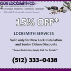 24 Hour Locksmith Austin CO