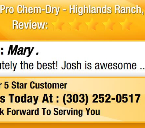 All Pro Chem-Dry - Highlands Ranch, CO