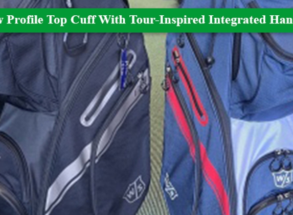 Pete's Golf Warehouse - Tweed Heads South, NSW. Low Profile Top Cuff With Tour-Inspired Integrated Handles