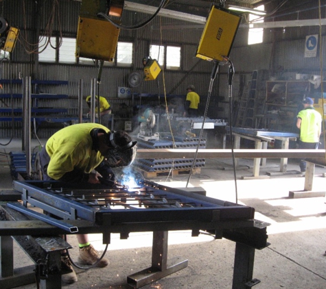 T - Line Steel Fabrication - Junee, NSW. Fabrication of steel Balustrade for defence force project in Bandianna Albury, Kappoka base and air force bases in wagga