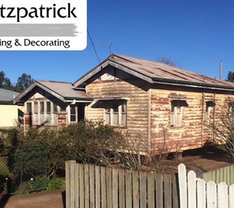 P.J. Fitzpatrick Painting & Decorating. Before Photo Of A House That We Have Completely Repainted Externally