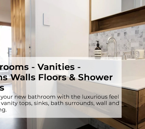 Heritage Stone Pty Ltd - Cambridge, TAS. Bathrooms - Vanities - Basins Walls Floors & Shower Bases