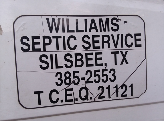 Williams Septic Service - Silsbee, TX