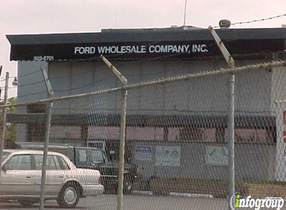 Ford Wholesale Company, Inc - Mcclellan, CA