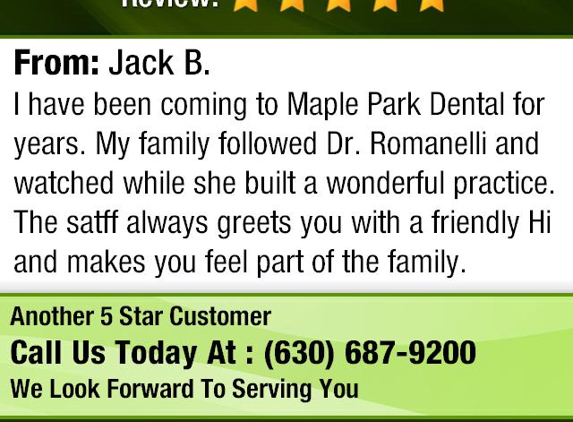 Maple Park Dental Care - Naperville, IL