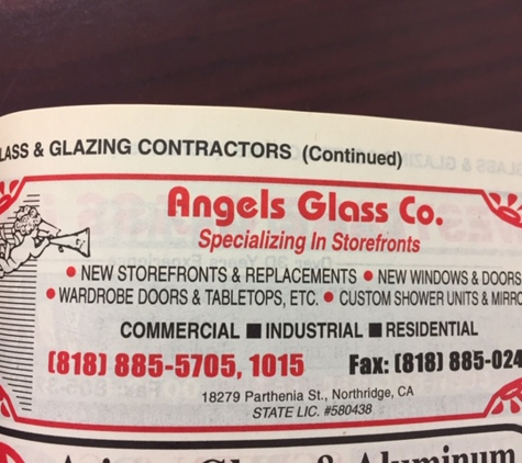 Angel's Glass Company - Northridge, CA