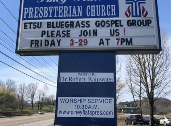Piney Flats Presbyterian Church - Piney Flats, TN. A friendly place