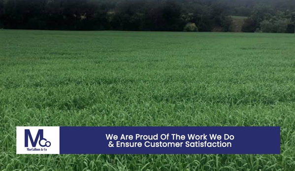 MacCallum & Co. We Are Proud Of The Work We Do & Ensure Customer Satisfaction