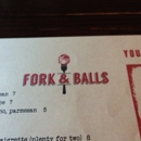 Fork and Balls
