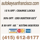 Auto Key _San Francisco