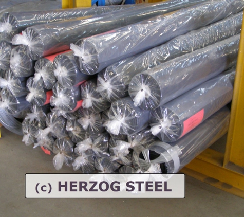Herzog Steel - Mitchell, ACT. Plastic Rolls