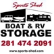 Sports Shed Boat Storage