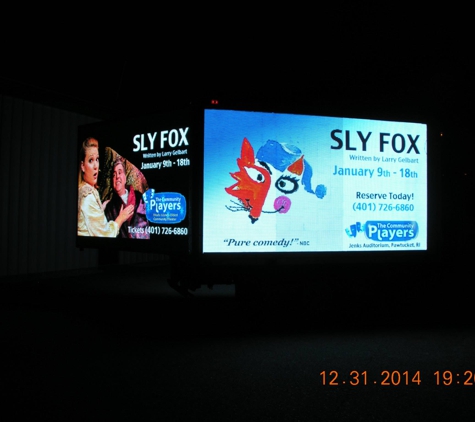 Promotion With Motion - Coventry, RI. Advertising for production of SLY FOX