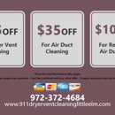 911 Dryer Vent Cleaning Little Elm TX