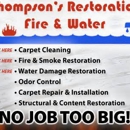 Thompson's Restoration Fire & Water - Fire & Water Damage Restoration
