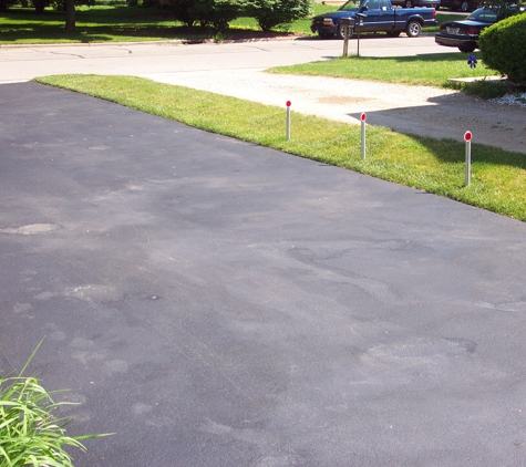 Still Sealcoating - Mukwonago, WI. After lousy redo job!