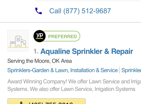 Aqualine Sprinkler & Repair - Oklahoma City, OK
