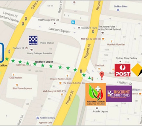 Redfern Station Medical Centre - Redfern, NSW. Comprehensive Healthcare Centre