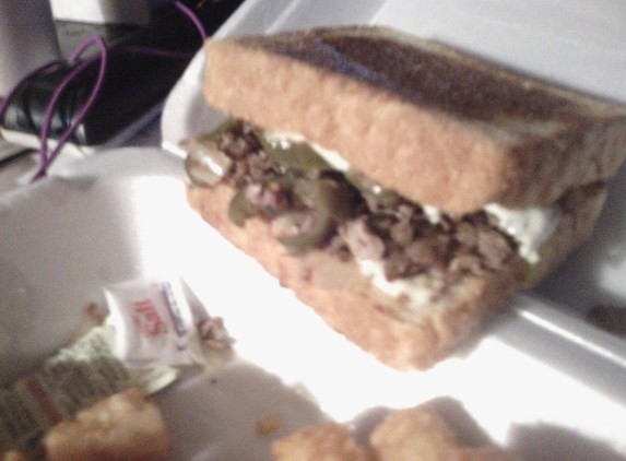 Malt N Burger - Alvin, TX. Billy's Philly ﻿the best in town. Grilled jalapeno & onions on Texas toast