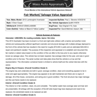 Mass Auto Appraisals Inc