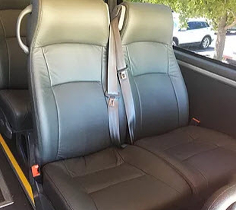 Bathurst Coaches - Kelso, NSW. Comfortable leather seating