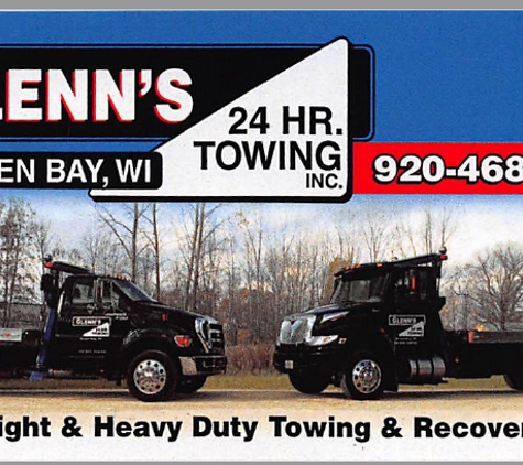 Glenn's 24 Hour Towing Inc - Green Bay, WI