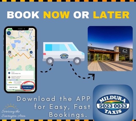 Mildura Taxis Associated - Mildura, VIC