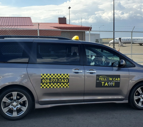 Yellow Cab Taxi - Prescott, AZ. @ Prescott Airport