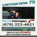 Car Key Copy Atlanta - Locks & Locksmiths