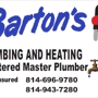 Barton's Plumbing & Heating