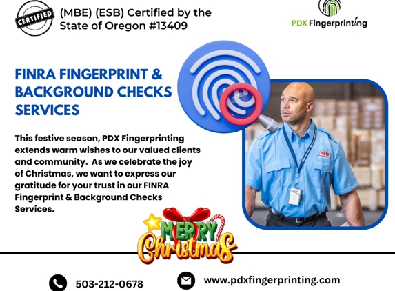 PDX Fingerprinting - Portland, OR