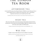 The London Tea Room
