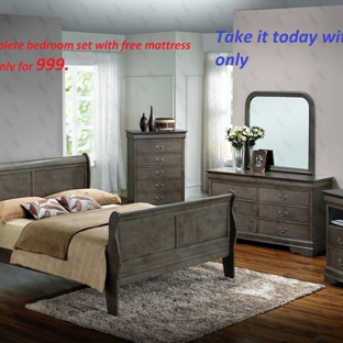Alex Furniture & Bedding Inc - Bronx, NY. complete bedroom set including queen mattress set only for $999