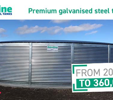 Bushmans - Goondi Bend, QLD. Premium Galvanised Steel Tanks