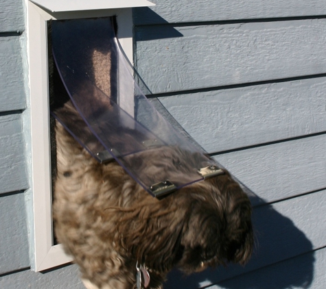 Hale Pet Door - Canon City, CO. Hale Wall Pet Door with rain cap