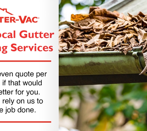 Gutter -Vac. Your Local Gutter Cleaning Services