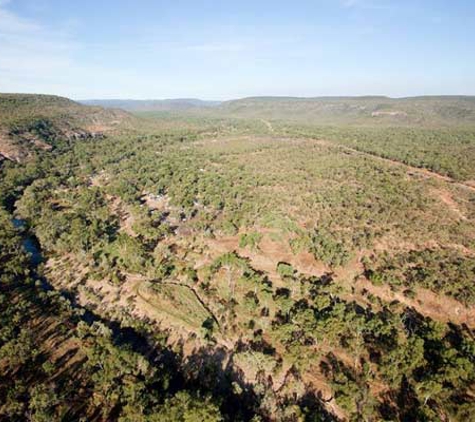 Cook Shire Council - Coen, QLD. Aerial View